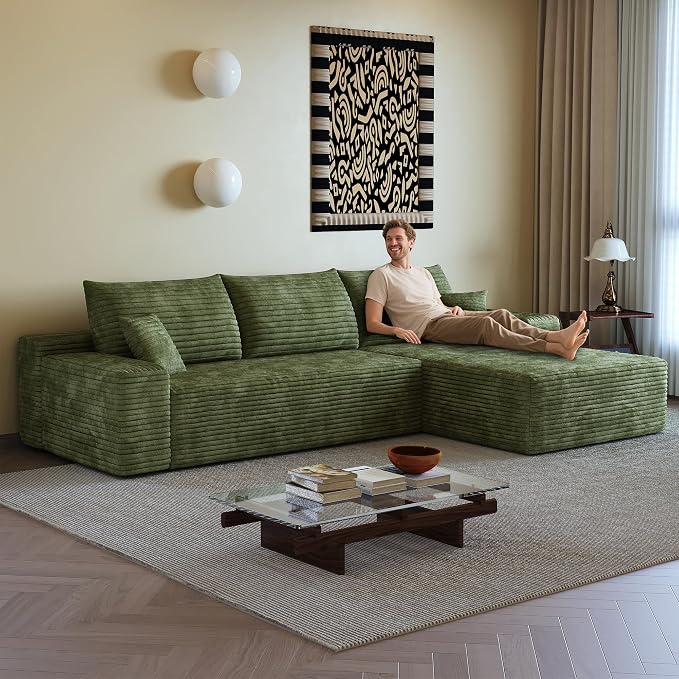AUGOP 108" Sectional Couches for Living Room Modern Modular Sofa - Image 6