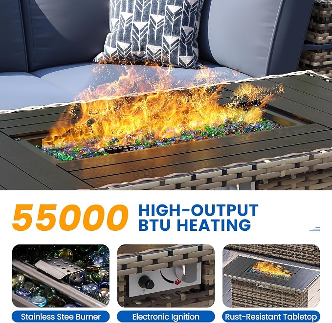 8-Piece Patio Furniture Set - Image 3