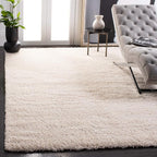 SAFAVIEH California Premium Shag Collection 9'6" x 13' Ivory SG151 Non-Shedding by Unknown