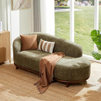 Christopher Knight Home Bouclé Chaise Lounge Sofa Mid Century Modern by ChristopherKnightHome
