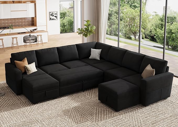 HONBAY Modular Sectional Sleeper Sofa by HONBAY