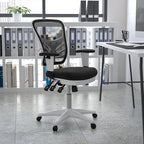 Flash Furniture Nicholas Mid-Back Swivel Office and Gaming Chair, Ergonomic - Image 2