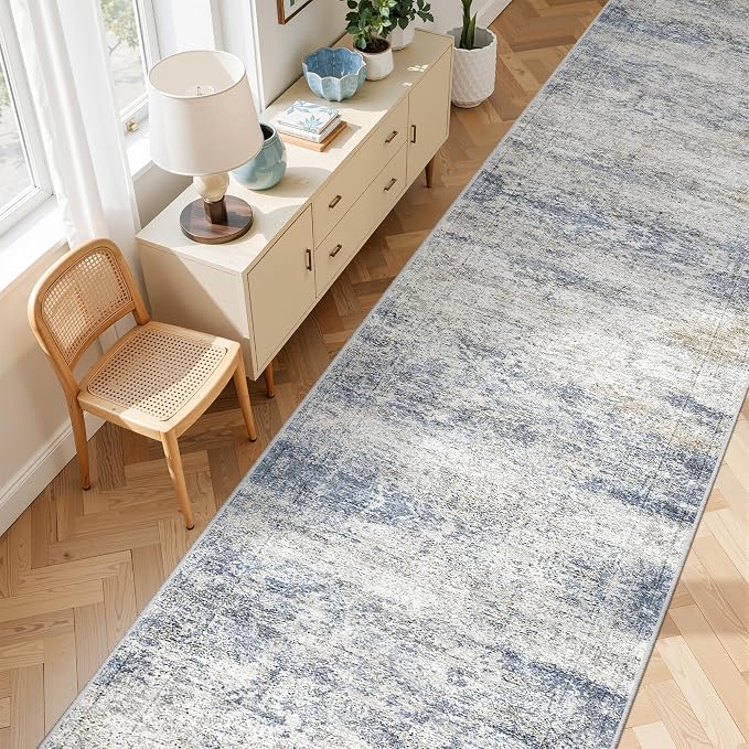 3x16 Runner Rug Non Slip, Washable Hallway Runner Rug, Living Room, Extra Long - Image 5