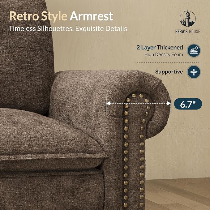 HERA'S HOUSE 2 Pieces Modular Sectional Sofa Sets, Oversized Couch Set - Image 6