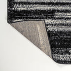 JONATHAN Y Khalil Modern Berber Stripe Black/Cream Indoor Area Rug, Contemporary - Image 9