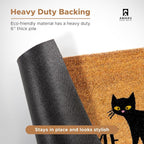 Coir Welcome Mat, 17 x 29 in | 100% Natural Coir, Anti-Shedding, Durable PVC - Image 6