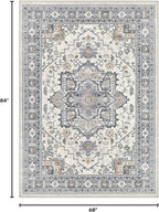 UERMEI 5x7 Area Rug Living Room Rugs - Image 2
