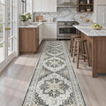 Madane Washable Runner Rugs 2x10 Long by Madane