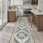 Madane Washable Runner Rugs 2x10 Long by Madane