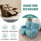 Genina Recliner Loveseat Cover Stretch Couch Covers Sofa slipcover - Image 5
