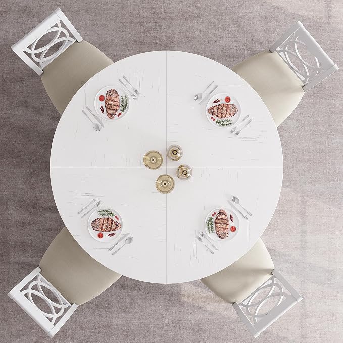 GAOMON 47 Inch Round Dining Table - Image 7