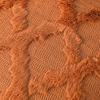 Set of 2 Soft Moroccan Throw Pillow Covers 20x20 Inch Plush Boho Decorative - Image 5