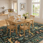 DUKINO 5x8 Area Rug for Bedroom, Soft Washable Animal Rug Non Slip, Stain - Image 8