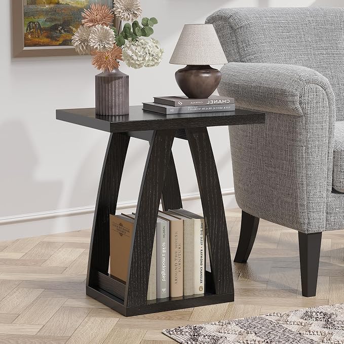 FROMJBEST End Tables Living Room, Side Table Beside Sofa, Nightstand - Image 4