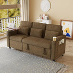 Sleeper Sofas Convertible Couches Reclining Sectional, Oversized Convertible - Image 2