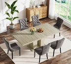 Henf 7 Pieces Extendable Dining Table Set - Image 2