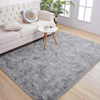 Chicrug Soft Area Rugs for Bedroom Living Room Plush Fluffy Rug 4x6 | Shag - Image 9