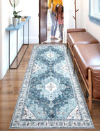 SERISSA 2x6 Washable Non Slip Boho Runner Rug - Image 5