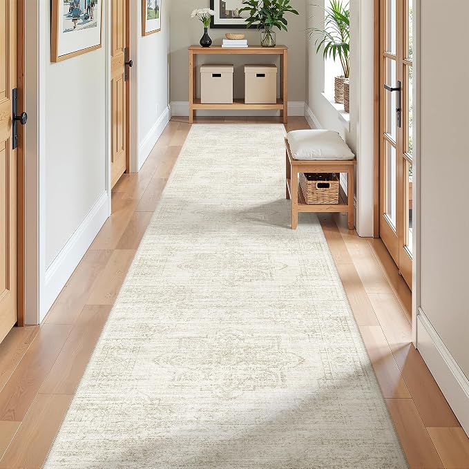2x12 Runner Rug Non Slip, Washable Hallway Runner Rug, Laundry Room, Soft - Image 5