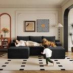 96" Sectional Couches for Living Room Cloud Couch Sofa - Image 5