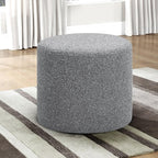 Studio Living Wentworth 19" Round Ottoman, Urban Transitional, Fully Assembled - Image 9
