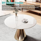 32 Inch Round Tempered Glass Coffee Table Top - Image 7