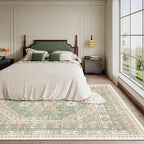 5x7 Area Rugs for Living Room, Large Washable Rug, Dining Room, Low Pile - Image 9