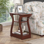 FROMJBEST End Tables Living Room, Cherry End Table - Image 4