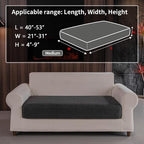 OHSIO Couch Cushion Covers for Sectional Sofa, Stretch Soft Sofa Slipcovers - Image 2