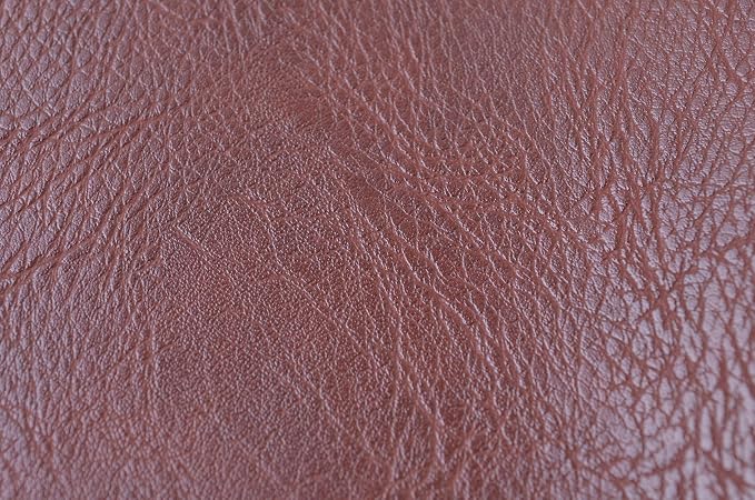 Wento Thick Half Yard Faux Leather Fabric Soft Skin Grain PU Leather - Image 5