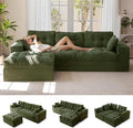 MAXYOYO 104" L Shaped Modular Sectional Sofa by MAXYOYO