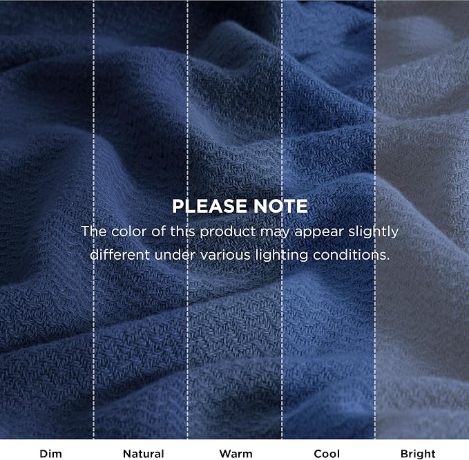 Bedsure GentleSoft 100% Cotton Large Throw Blanket - Image 8