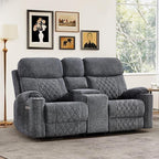 HAOMARKETS Electric Reclining Loveseat Couch by HAOMARKETS