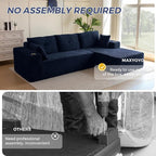 MAXYOYO 104" Modular Sectional Couch - Image 6