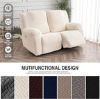 Genina Recliner Loveseat Cover Stretch Couch Covers Sofa slipcover - Image 4
