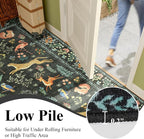 DUKINO 2x14 Runner Rug for Hallway, Soft Animal Washable Runner Rug, Low Pile - Image 7