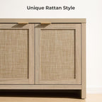 SICOTAS TV Stand for Living Room Boho Entertainment Center for Bedroom - Image 5