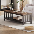ChooChoo Mission Coffee Table, Wood Living Room Table by ChooChoo
