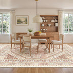 9x12 Area Rugs for Living Room, Large Washable Rug, Dining Room, Low Pile - Image 8