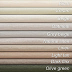 Topfinel 100 Inch Long Black Out Custom Curtains, Olive Green Pleated Window - Image 8