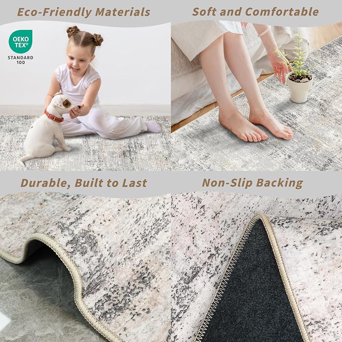 3x12 ft Non Skid Hallway Runner Rug - Image 6