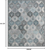 Lahome Moroccan Washable Rugs 9x12, Soft 9x12 Area Rug - Image 2