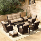 HILLGA 10-Piece Luxury Patio Furniture Set by HILLGA