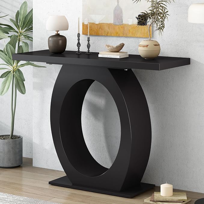 52'' Console Table Sofa Table Entryway Table, Modern Side Table by LynHomeFurnitureMall