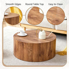 23.6'' Modern Round Coffee Table - Image 5