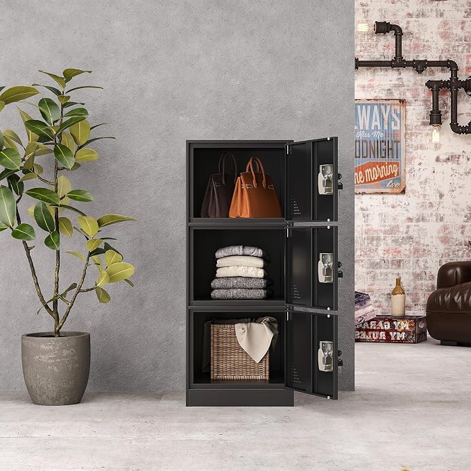 Metal Locker Storage Locker, Assemble Required - Image 6