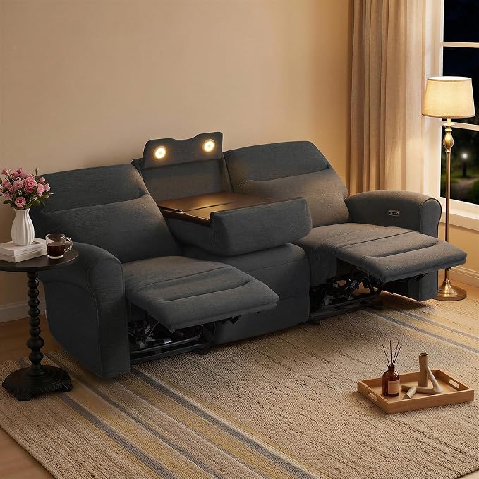 MCombo 87.8" Wall Hugger Power Reclining Sofa - Image 2