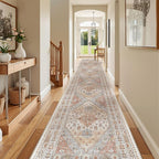 3x18 Runner Rug Non Slip, Washable Hallway Runner Rug, Living Room, Dining Room - Image 3