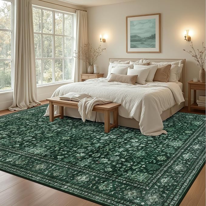 10x12 Area Rugs Living Room: Washable Rug - Image 3