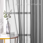 NICETOWN Sheer Curtains 108" Extra Long - Image 6